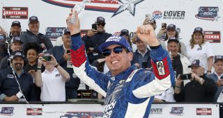 Kyle Busch out of NASCAR CRAFTSMAN Truck race with severe illness
