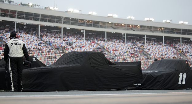Visit Update: Rain forces postponement of NASCAR CRAFTSMAN Truck Series race at Charlotte page