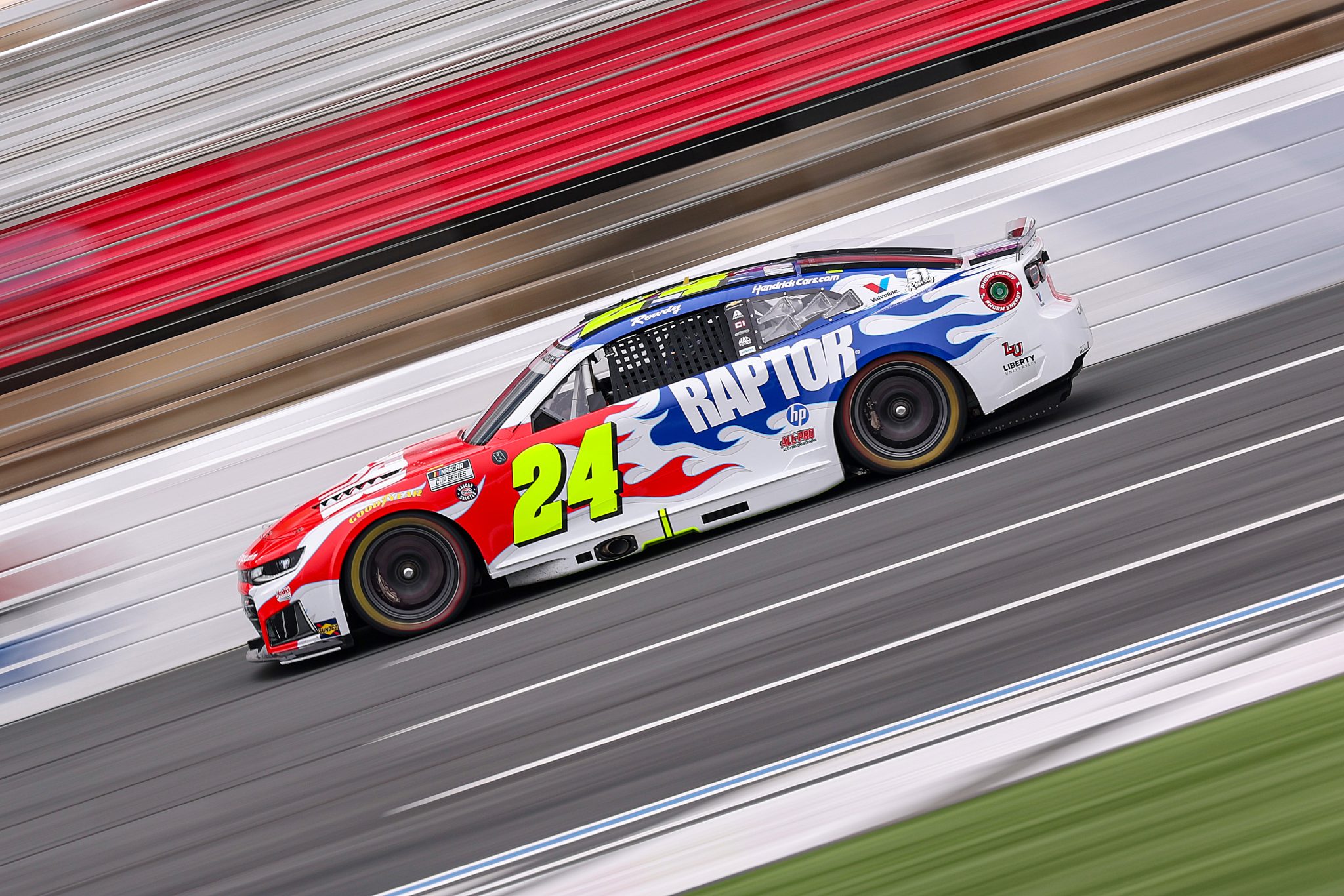 CONCORD, NORTH CAROLINA - MAY 23: William Byron, driver of the #24 Raptor Chevrolet, drives during practice for the NASCAR Cup Series Coca-Cola 600 at Charlotte Motor Speedway on May 23, 2026 in Concord, North Carolina. (Photo by David Jensen/Getty Images) | Getty Images