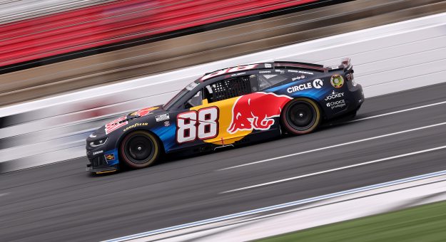 CONCORD, NORTH CAROLINA - MAY 23: Connor Zilisch, driver of the #88 Red Bull Chevrolet, drives during practice for the NASCAR Cup Series Coca-Cola 600 at Charlotte Motor Speedway on May 23, 2026 in Concord, North Carolina. (Photo by David Jensen/Getty Images) | Getty Images