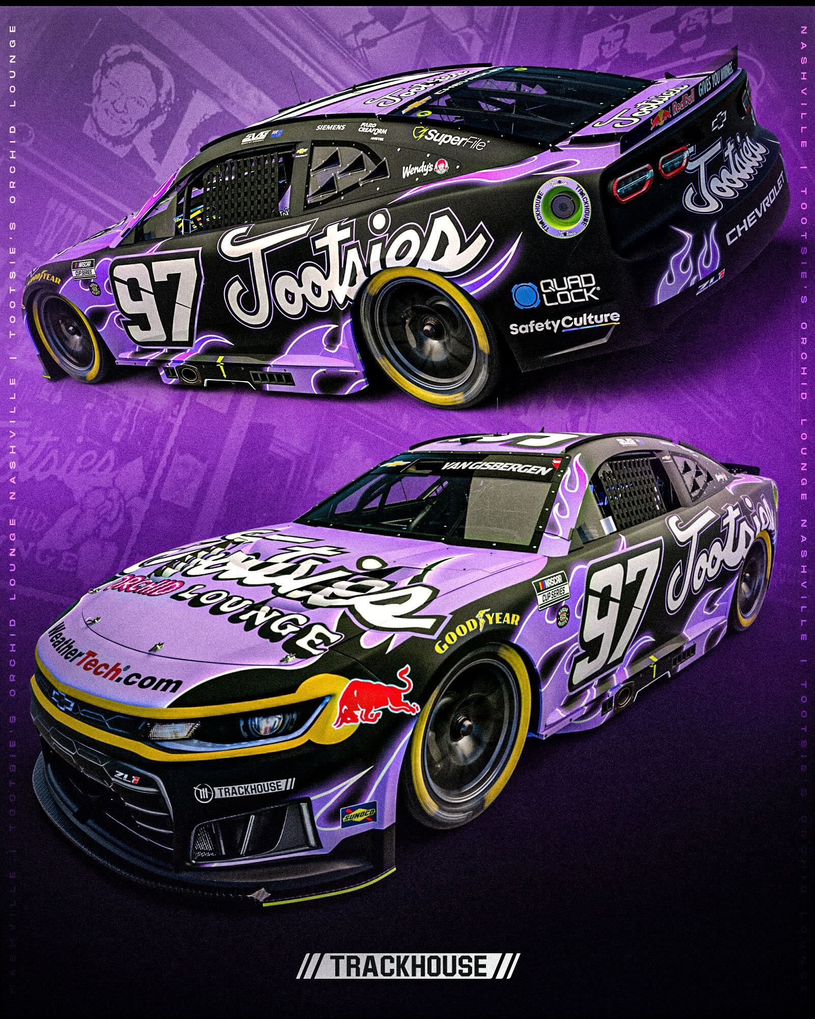 Trackhouse Racing Paint Schemes - Shane van Gisbergen | Jayski