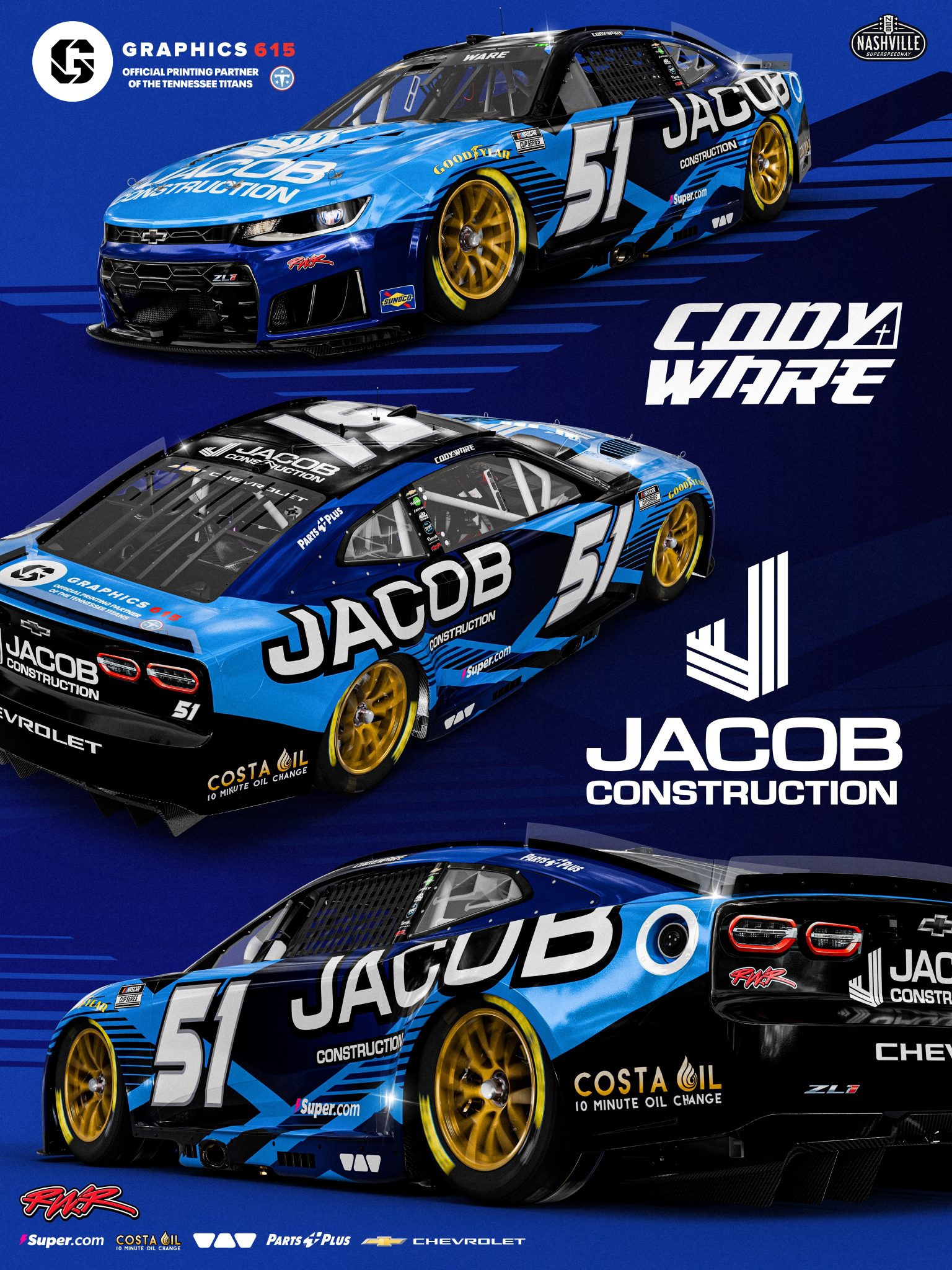 2026 Nashville 51 Ware Jacob
