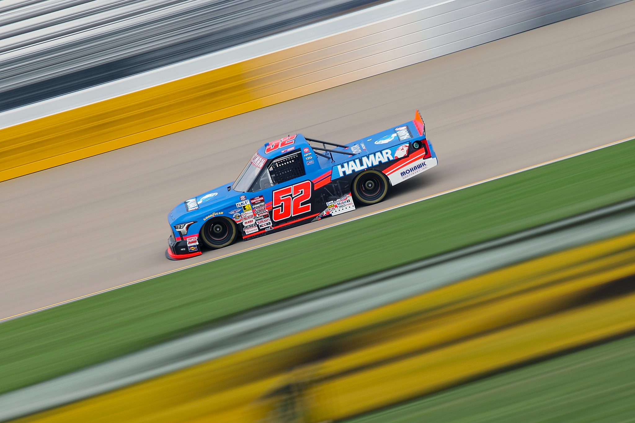 LEBANON, TENNESSEE - MAY 29: Stewart Friesen, driver of the #52 Halmar International Toyota, drives during practice for the NASCAR Craftsman Truck Series Allegiance 200 at Nashville Superspeedway on May 29, 2026 in Lebanon, Tennessee. (Photo by Jonathan Bachman/Getty Images) | Getty Images