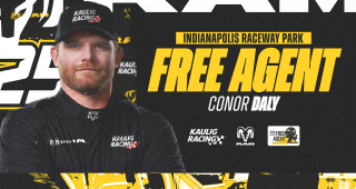 Conor Daly carries Indy 500 momentum into Ram Free Agent Program, to drive for Kaulig Racing at Indianapolis Raceway Park