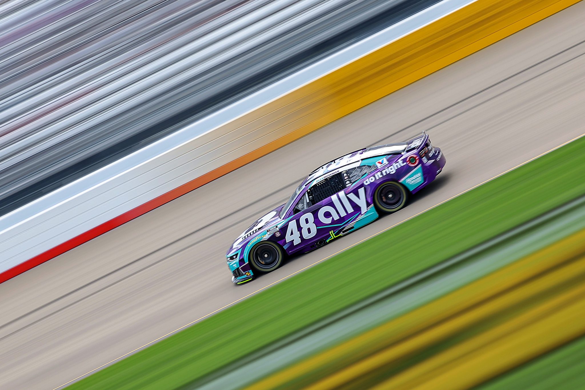 LEBANON, TENNESSEE - MAY 30: Alex Bowman, driver of the #48 Ally Chevrolet, drives during practice for the NASCAR Cup Series Cracker Barrel 400 at Nashville Superspeedway on May 30, 2026 in Lebanon, Tennessee. (Photo by Jonathan Bachman/Getty Images) | Getty Images