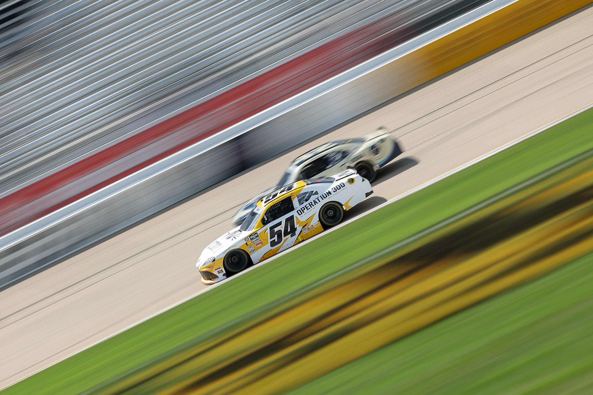 LEBANON, TENNESSEE - MAY 30: Taylor Gray, driver of the #54 Operation 300 Toyota, drives during practice for the NASCAR O'Reilly Auto Parts Series  Sports Illustrated Resorts 250 at Nashville Superspeedway on May 30, 2026 in Lebanon, Tennessee. (Photo by Jonathan Bachman/Getty Images) | Getty Images