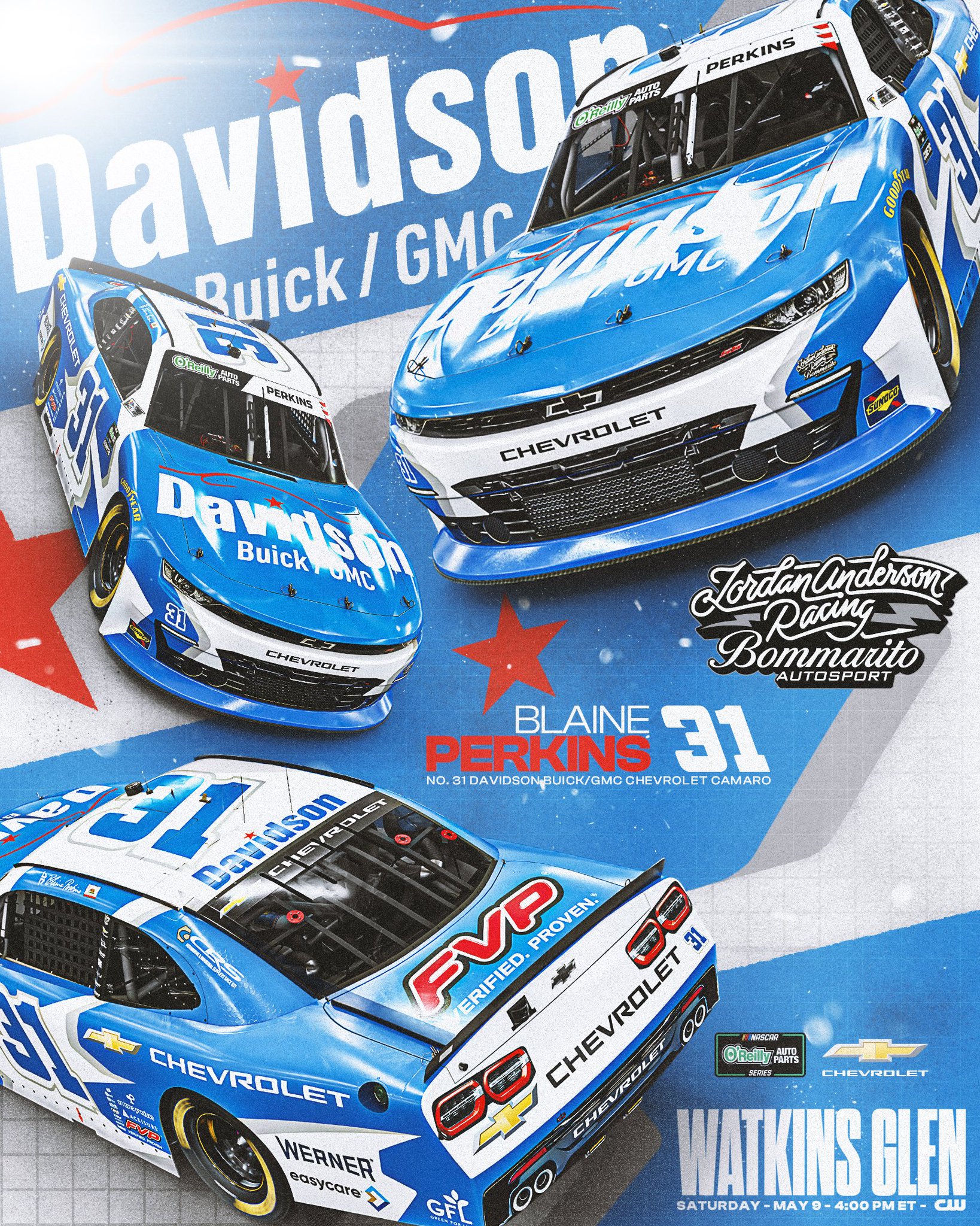 Blaine Perkins Watkins Glen Scheme