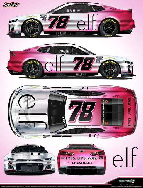 2026 NASCAR Cup Series #78 Live Fast Motorsports paint schemes