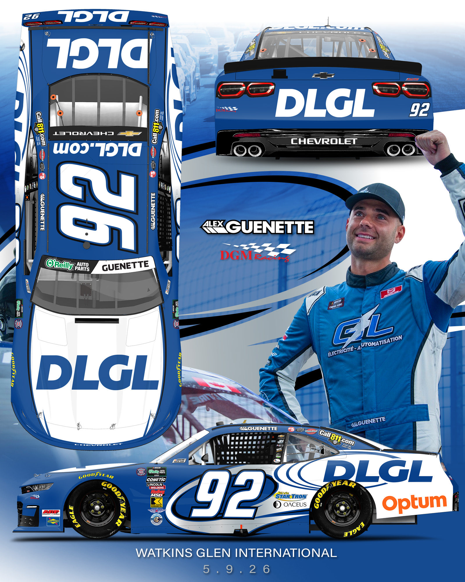 Alex Guenette Watkins Glen Scheme