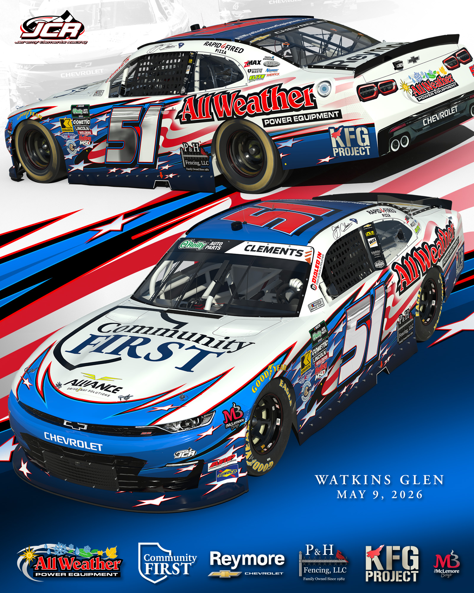 Jeremy Clements Watkins Glens Cheme