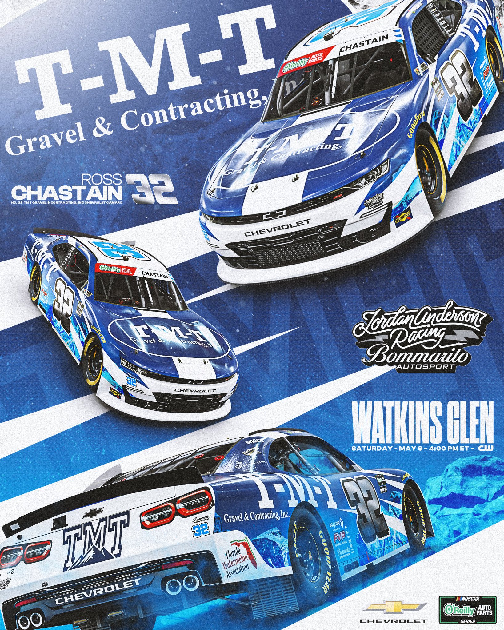 Ross Chastain Watkins Glen Scheme