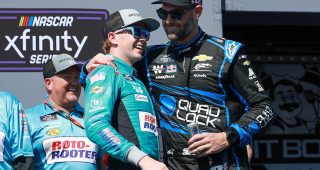 Trackhouse teammates start triple duty in NASCAR Truck race