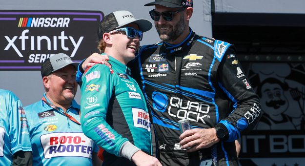 Visit Trackhouse teammates start triple duty in NASCAR Truck race page