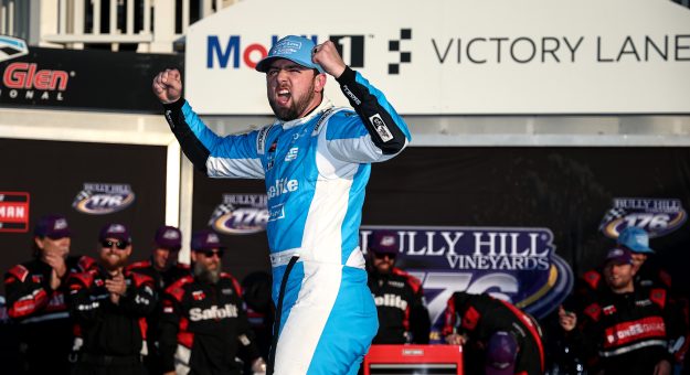 Visit Kaden Honeycutt outduels Connor Zilisch for first NASCAR CRAFTSMAN Truck Series win page