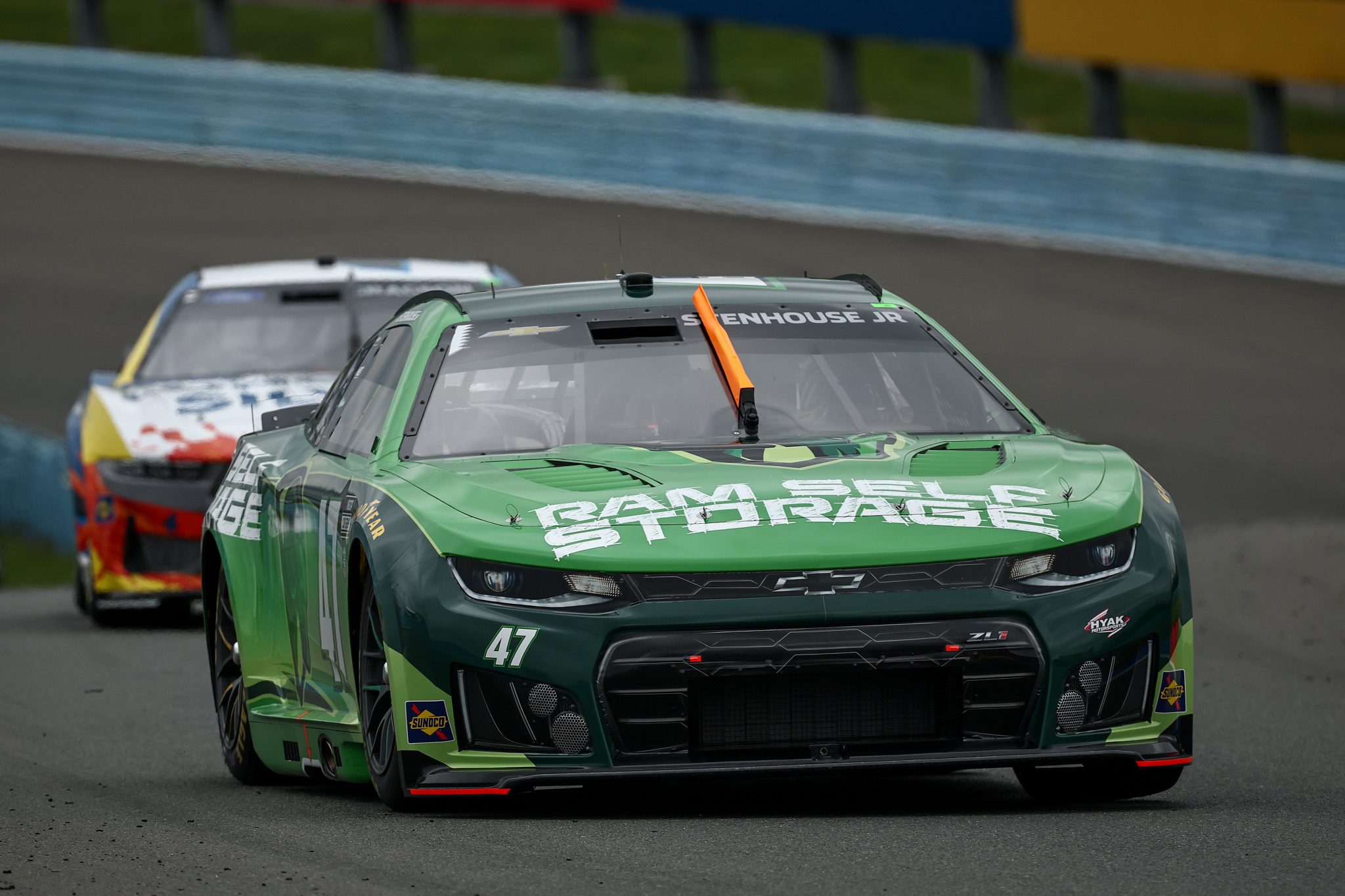 WATKINS GLEN, NEW YORK - MAY 09: Ricky Stenhouse Jr., driver of the #47 Ram Self Storage Chevrolet, drives during practice for the NASCAR Cup Series Go Bowling at The Glen at Watkins Glen International on May 09, 2026 in Watkins Glen, New York. (Photo by Chris Graythen/Getty Images) | Getty Images
