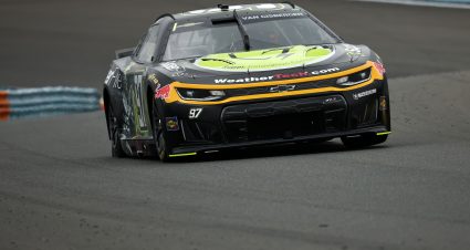 WATKINS GLEN, NEW YORK - MAY 09: Shane Van Gisbergen, driver of the #97 Superfile Chevrolet, drives during practice for the NASCAR Cup Series Go Bowling at The Glen at Watkins Glen International on May 09, 2026 in Watkins Glen, New York. (Photo by Chris Graythen/Getty Images) | Getty Images