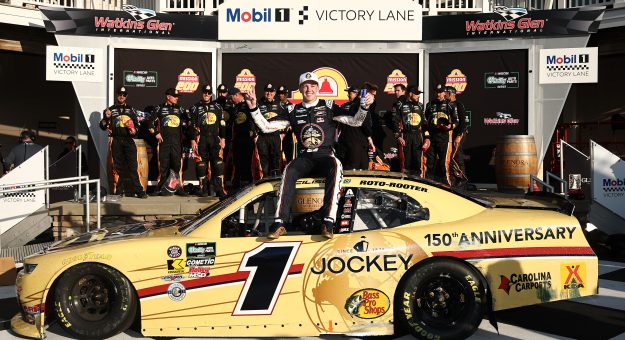 Visit Connor Zilisch makes last-lap pass on Jesse Love to win Watkins Glen O’Reilly race page
