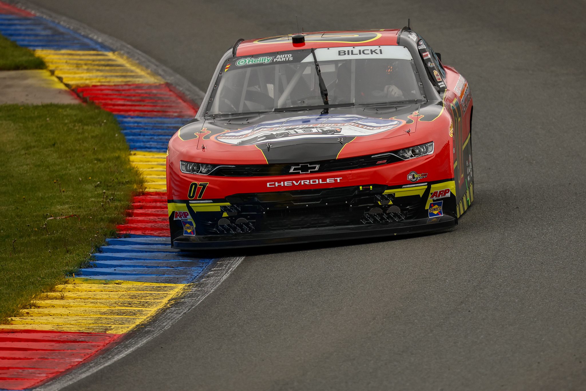 WATKINS GLEN, NEW YORK - MAY 09: Josh Bilicki, driver of the #07 High Lane Diecast Chevrolet, drives during practice for the NASCAR O'Reilly Auto Parts Series Mission 200 at The Glen at Watkins Glen International on May 09, 2026 in Watkins Glen, New York. (Photo by Chris Graythen/Getty Images) | Getty Images