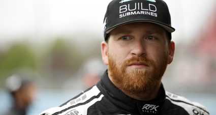 WATKINS GLEN, NEW YORK - MAY 09: Chris Buescher, driver of the #17 BuildSubmarines.com Ford, looks on during practice for the NASCAR Cup Series Go Bowling at The Glen at Watkins Glen International on May 09, 2026 in Watkins Glen, New York. (Photo by Sean Gardner/Getty Images) | Getty Images