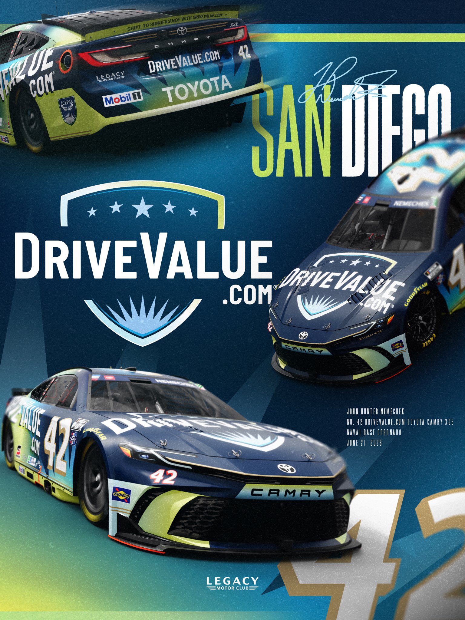 2026 San Diego 42 Nemechek Drive Value