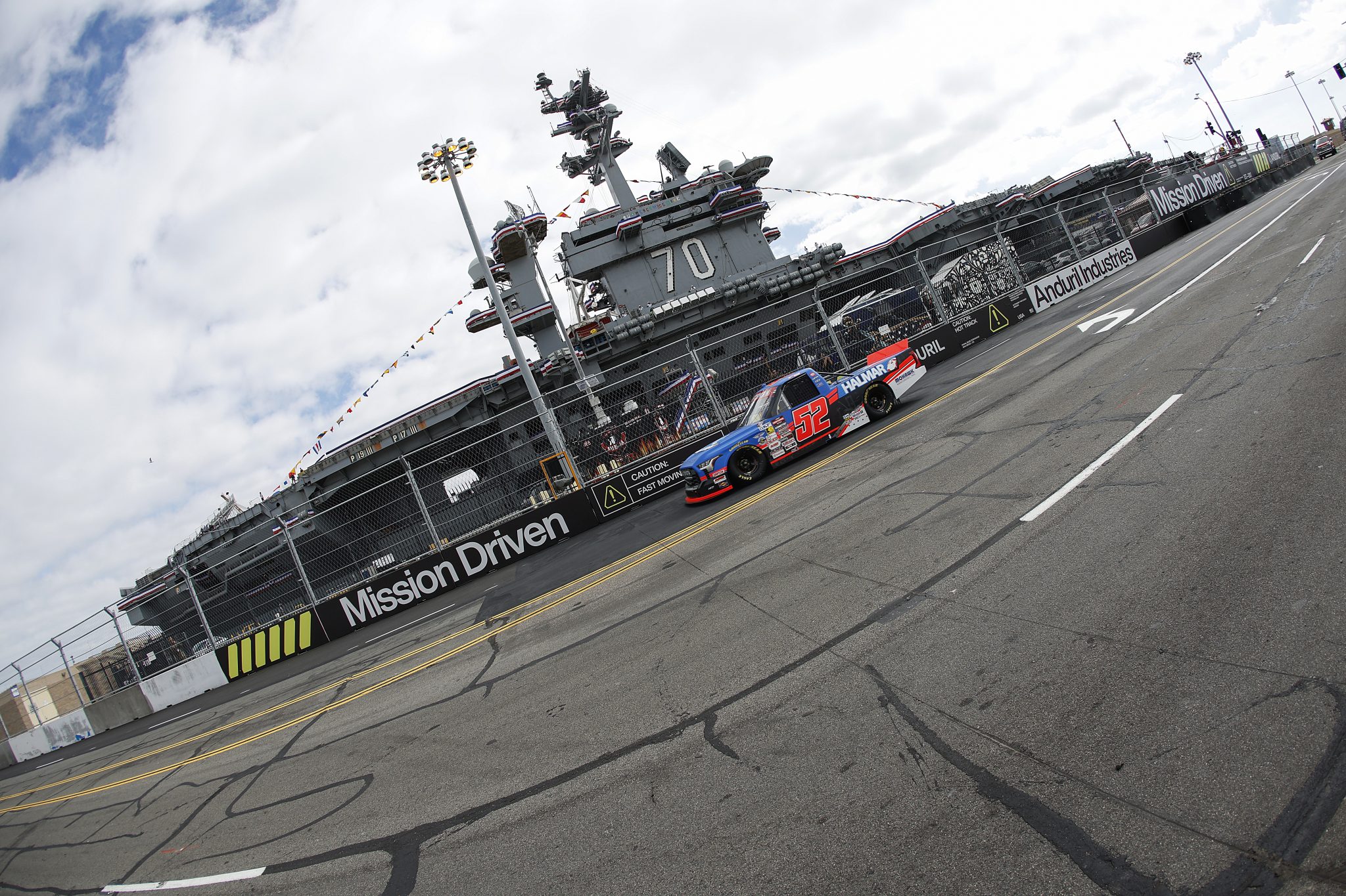SAN DIEGO, CALIFORNIA - JUNE 19: Stewart Friesen, driver of the #52 Halmar International Toyota, drives during practice for the NASCAR Craftsman Truck Series Navy 250 at Naval Base Coronado on June 19, 2026 in San Diego, California. (Photo by Sean Gardner/Getty Images) | Getty Images