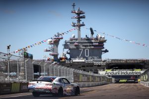 SAN DIEGO, CALIFORNIA - JUNE 20: Austin Hill, driver of the #21 1-800-PACK-RAT Chevrolet, drives during the NASCAR O'Reilly Auto Parts Series United Rentals Driven to Serve 250 at Naval Base Coronado on June 20, 2026 in San Diego, California. (Photo by James Gilbert/Getty Images) | Getty Images
