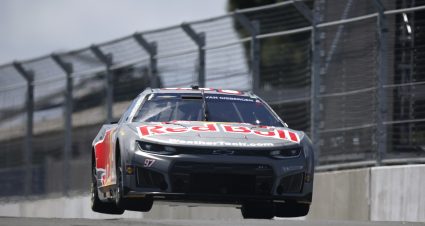 SAN DIEGO, CALIFORNIA - JUNE 19: Shane Van Gisbergen, driver of the #97 Red Bull Chevrolet, drives during practice for the NASCAR Cup Series Anduril 250 at Naval Base Coronado on June 19, 2026 in San Diego, California. (Photo by Sean Gardner/Getty Images) | Getty Images