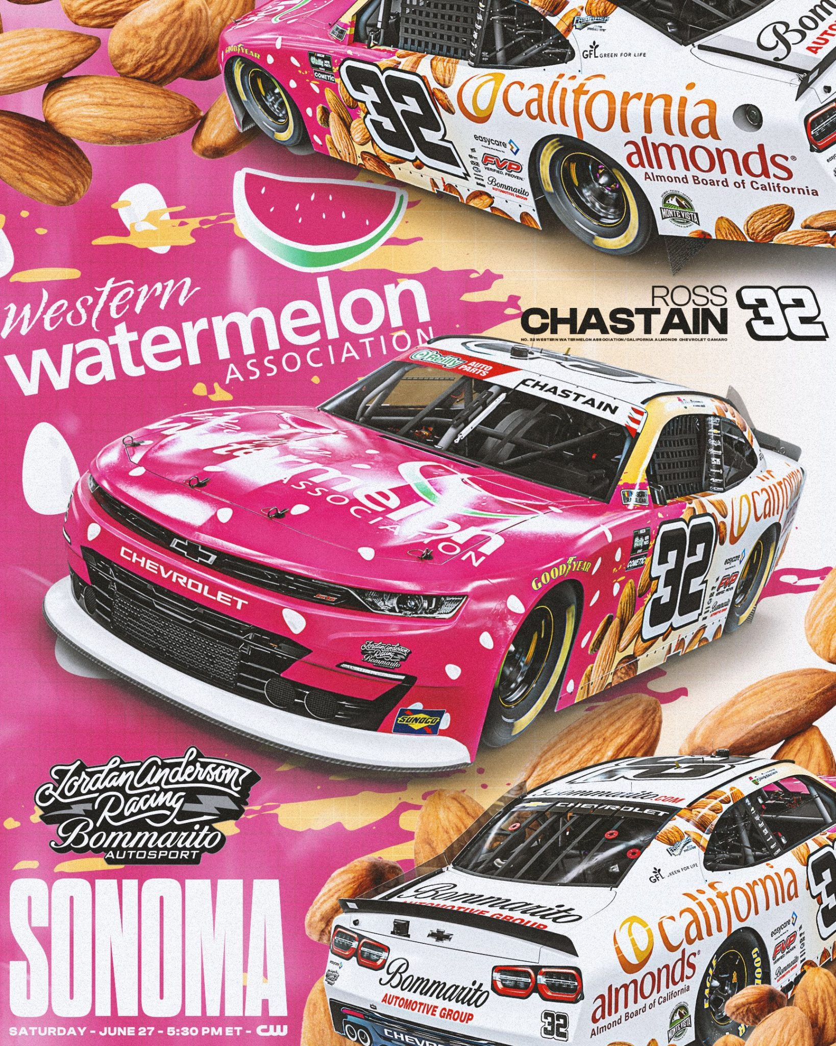 Ross Chastain Sonoma Scheme