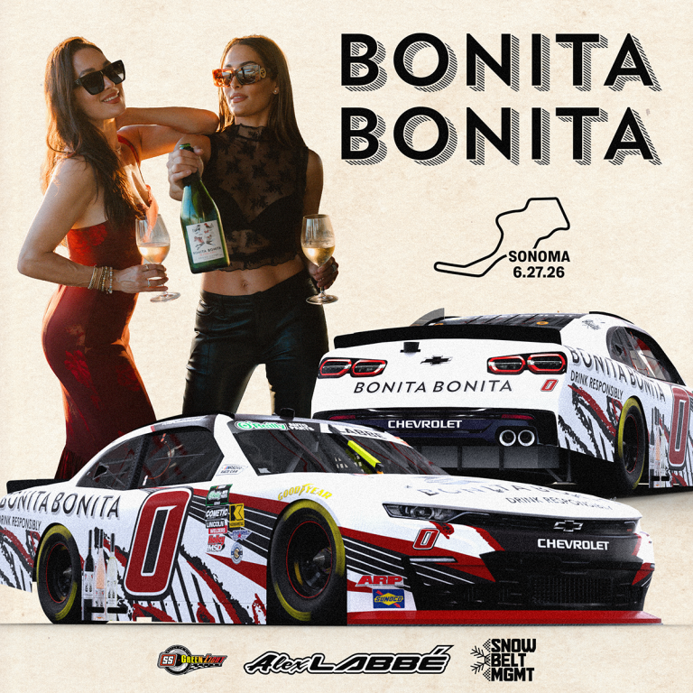 Nikki and Brie Bella’s wine brand Bonita Bonita sponsoring Alex Labbé at Sono...