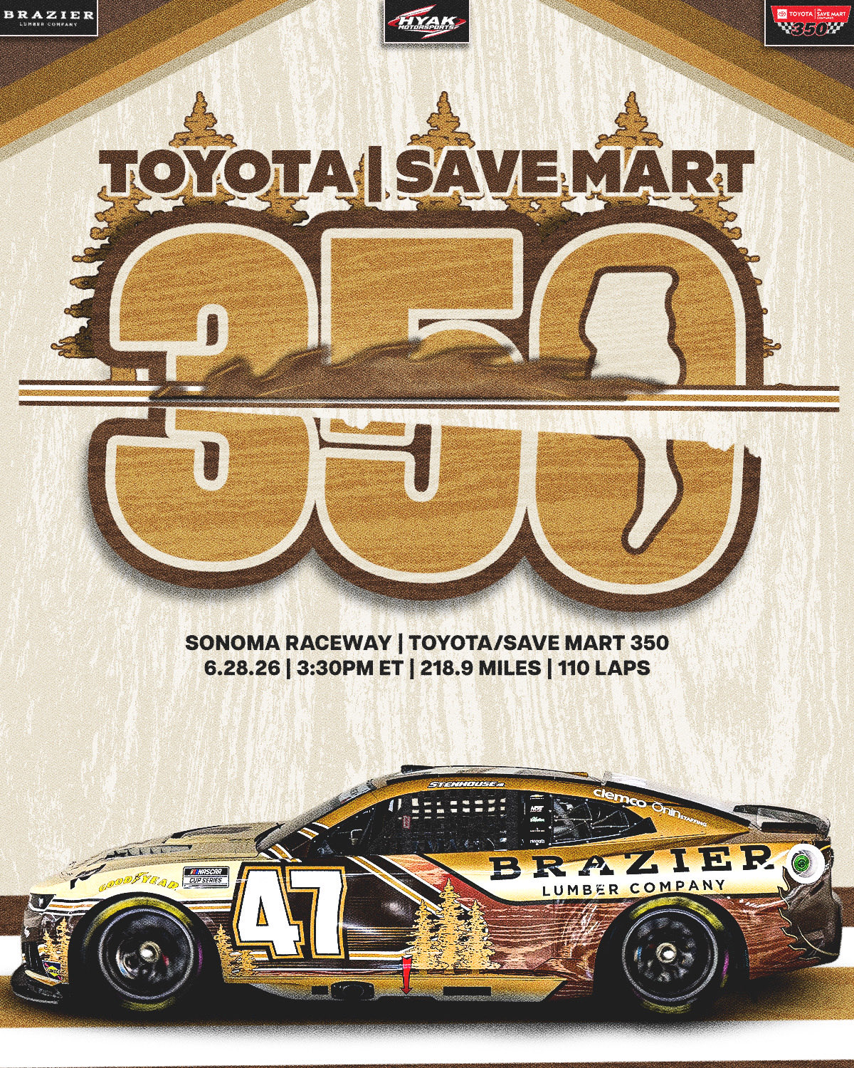 2026 Sonoma 47 Brazier