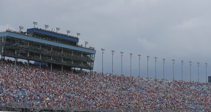 JOLIET, ILLINOIS - JUNE 30: Austin Dillon, driver of the #3 Dow Univar Solutions Chevrolet, takes the green flag to start the Monster Energy NASCAR Cup Series Camping World 400 at Chicagoland Speedway on June 30, 2019 in Joliet, Illinois. (Photo by Matt Sullivan/Getty Images) | Getty Images