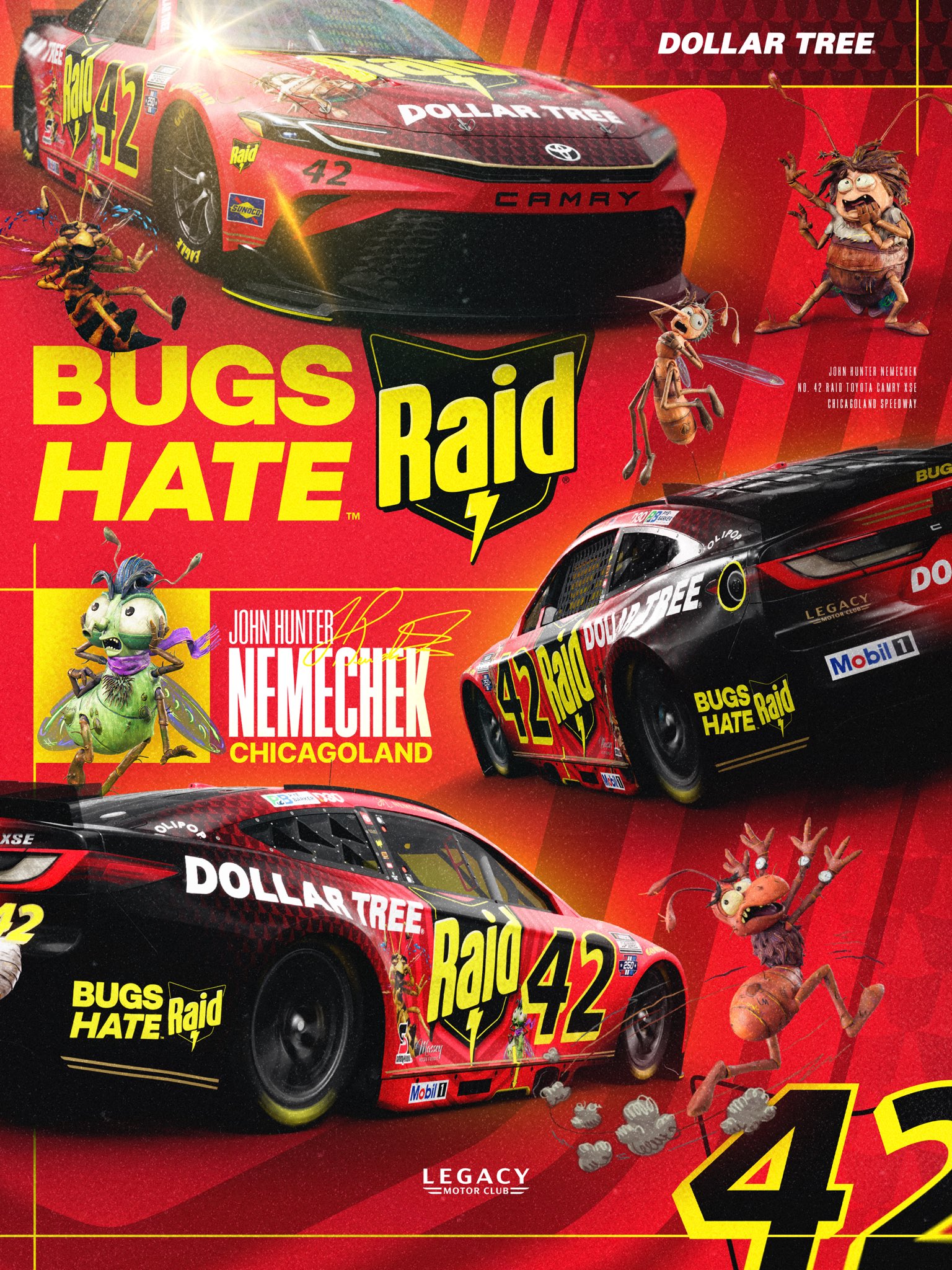 John Hunter Nemechek Chicagoland Scheme