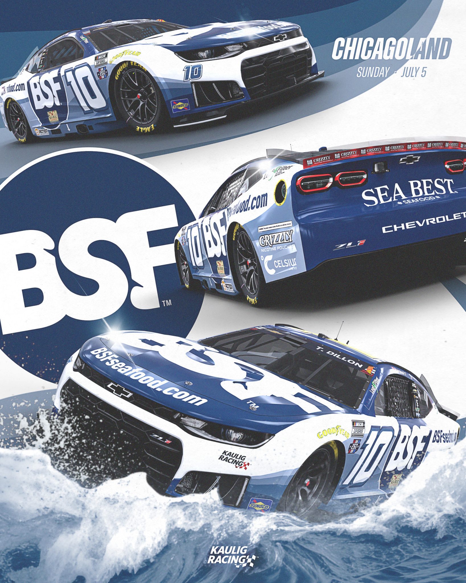 Ty Dillon Chicagoland Scheme
