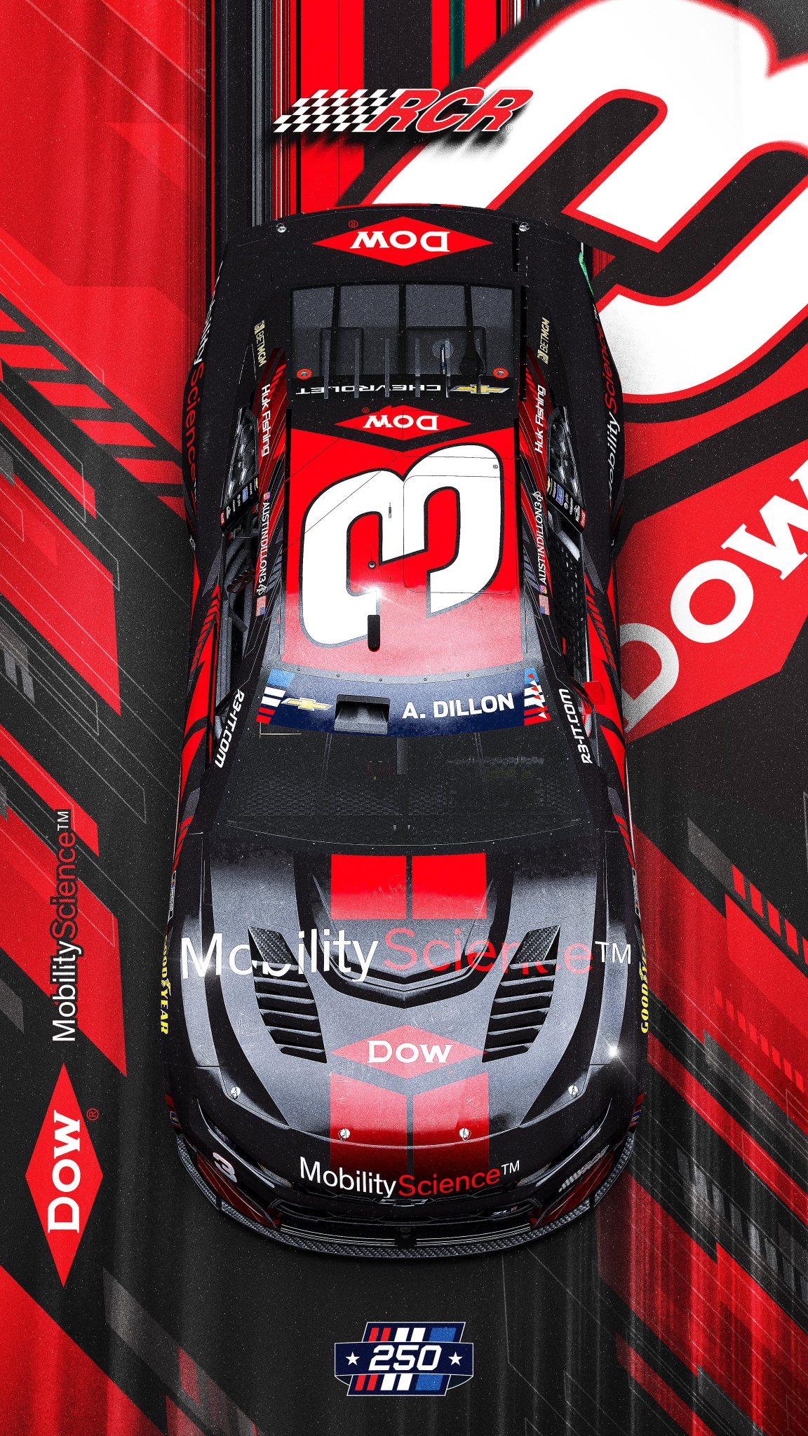 Austin Dillon Michigan Scheme