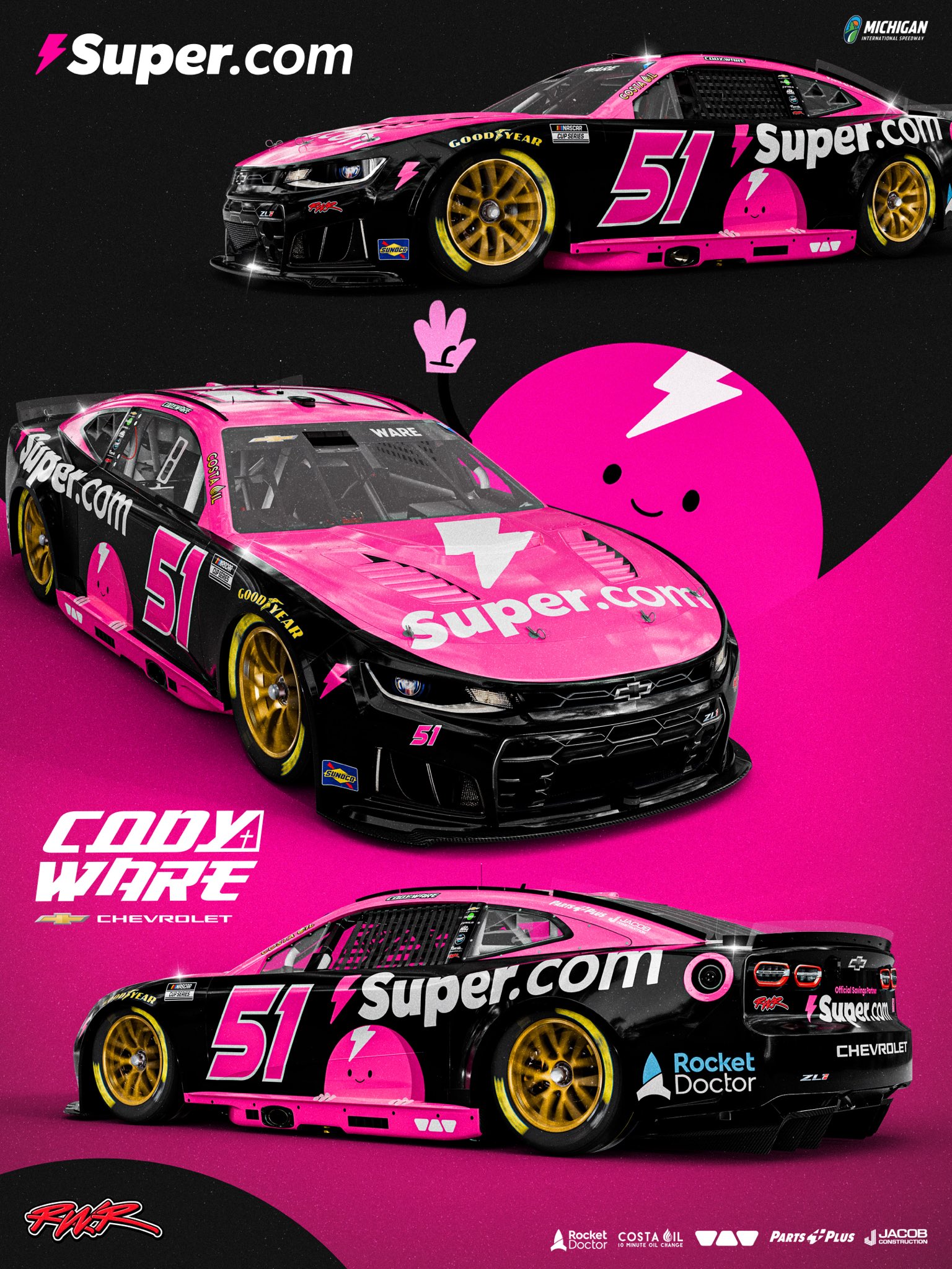 Cody Ware Michigan Scheme