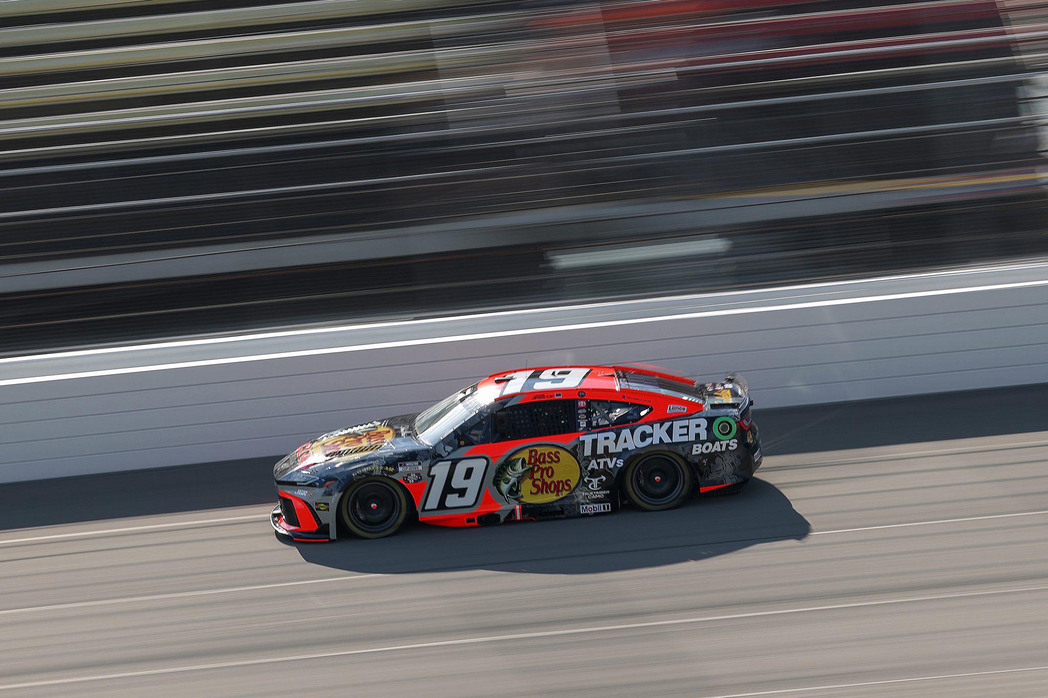 BROOKLYN, MICHIGAN - JUNE 06: Chase Briscoe, driver of the #19 Bass Pro Shops Toyota, drives during practice for the NASCAR Cup Series FireKeepers Casino 400 at Michigan International Speedway on June 06, 2026 in Brooklyn, Michigan. (Photo by Brett Farmer/Getty Images) | Getty Images