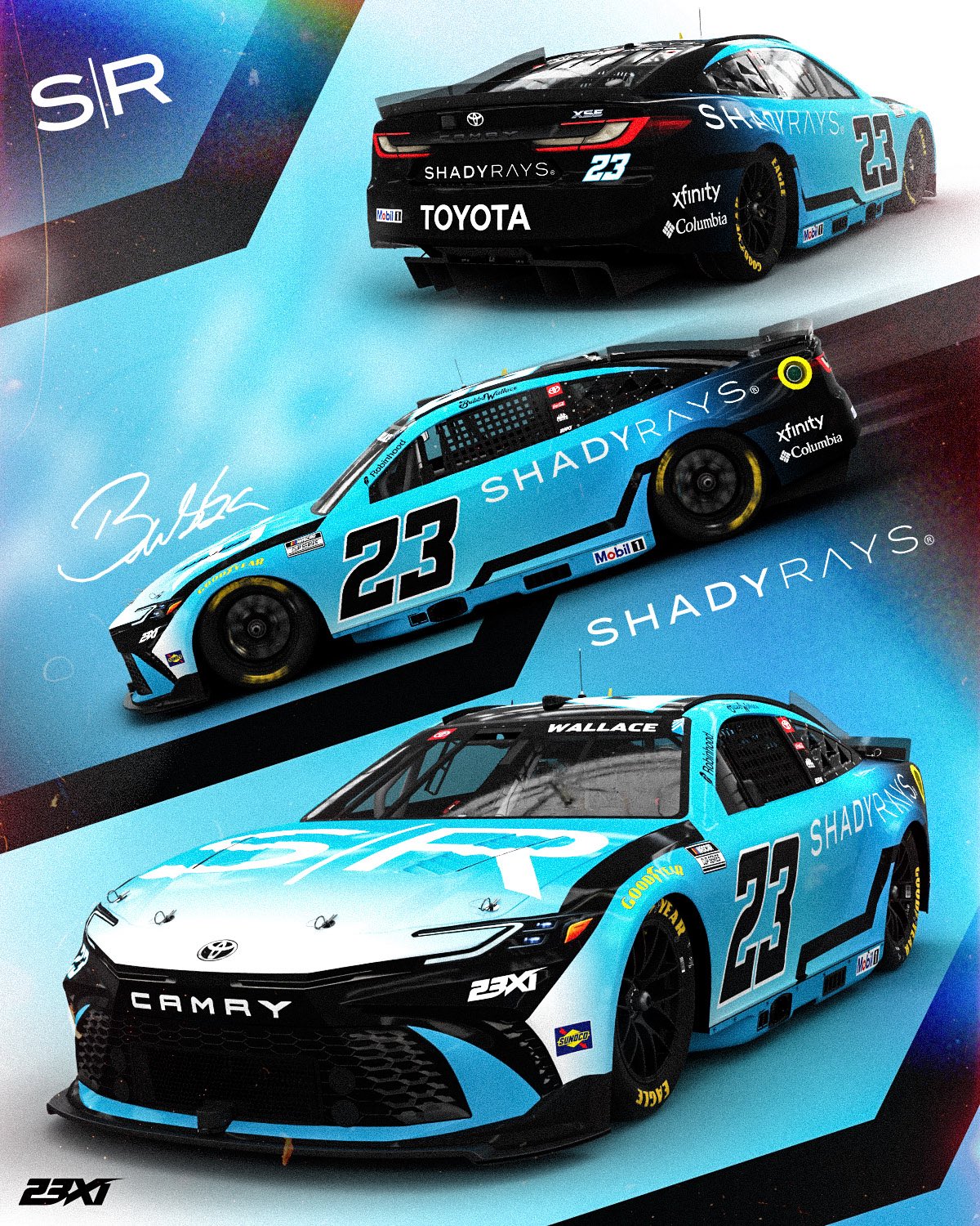 2026 Pocono 23 Wallace Shadyrays