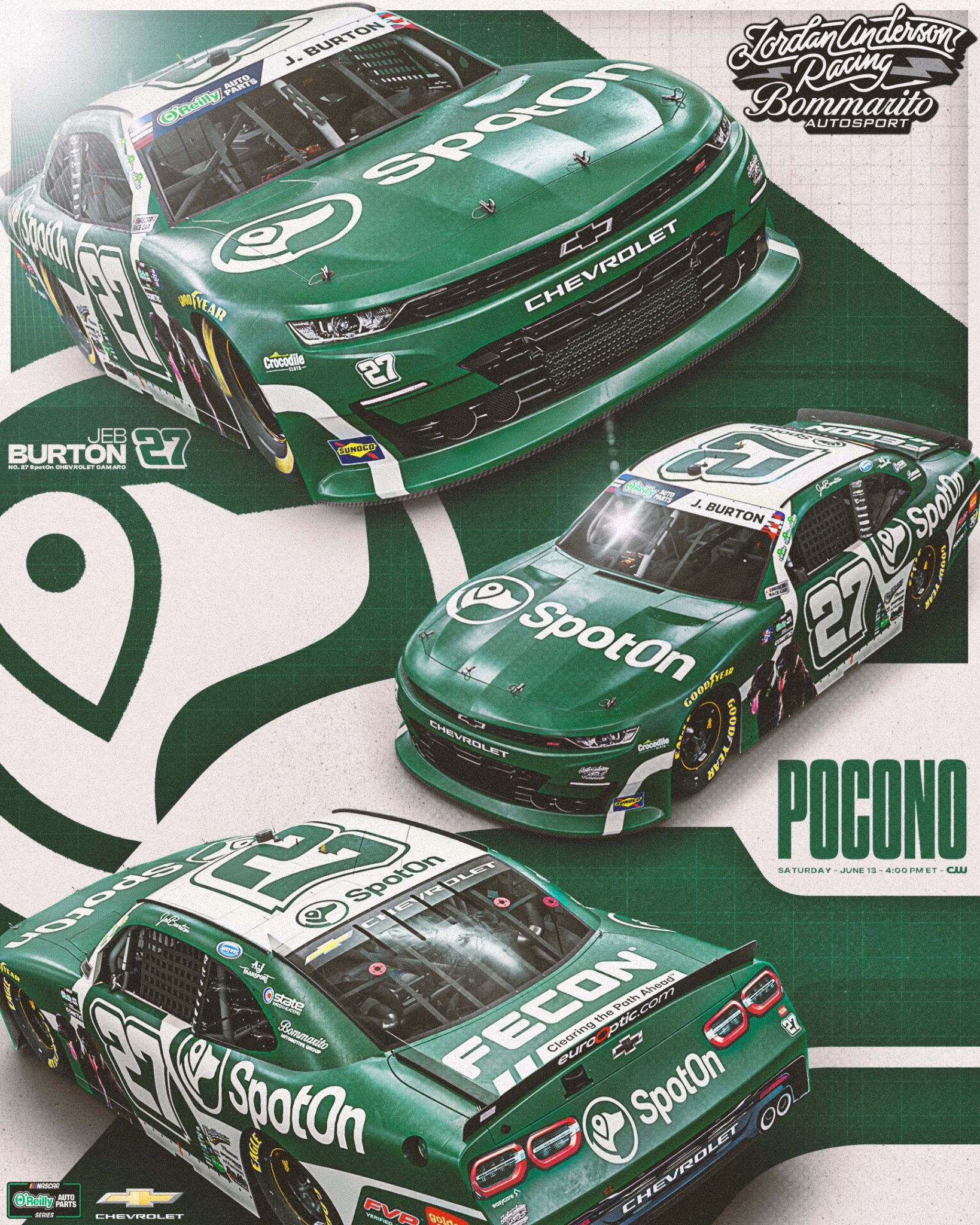 Jeb Burton Pocono