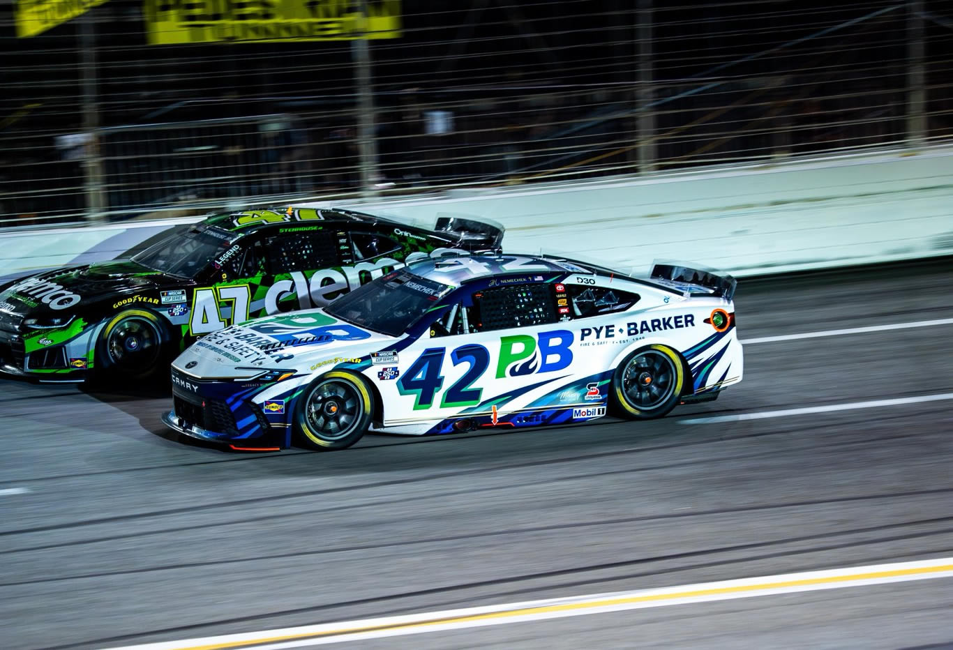 2026 Atlanta2 42 Nemechek Pye Barker