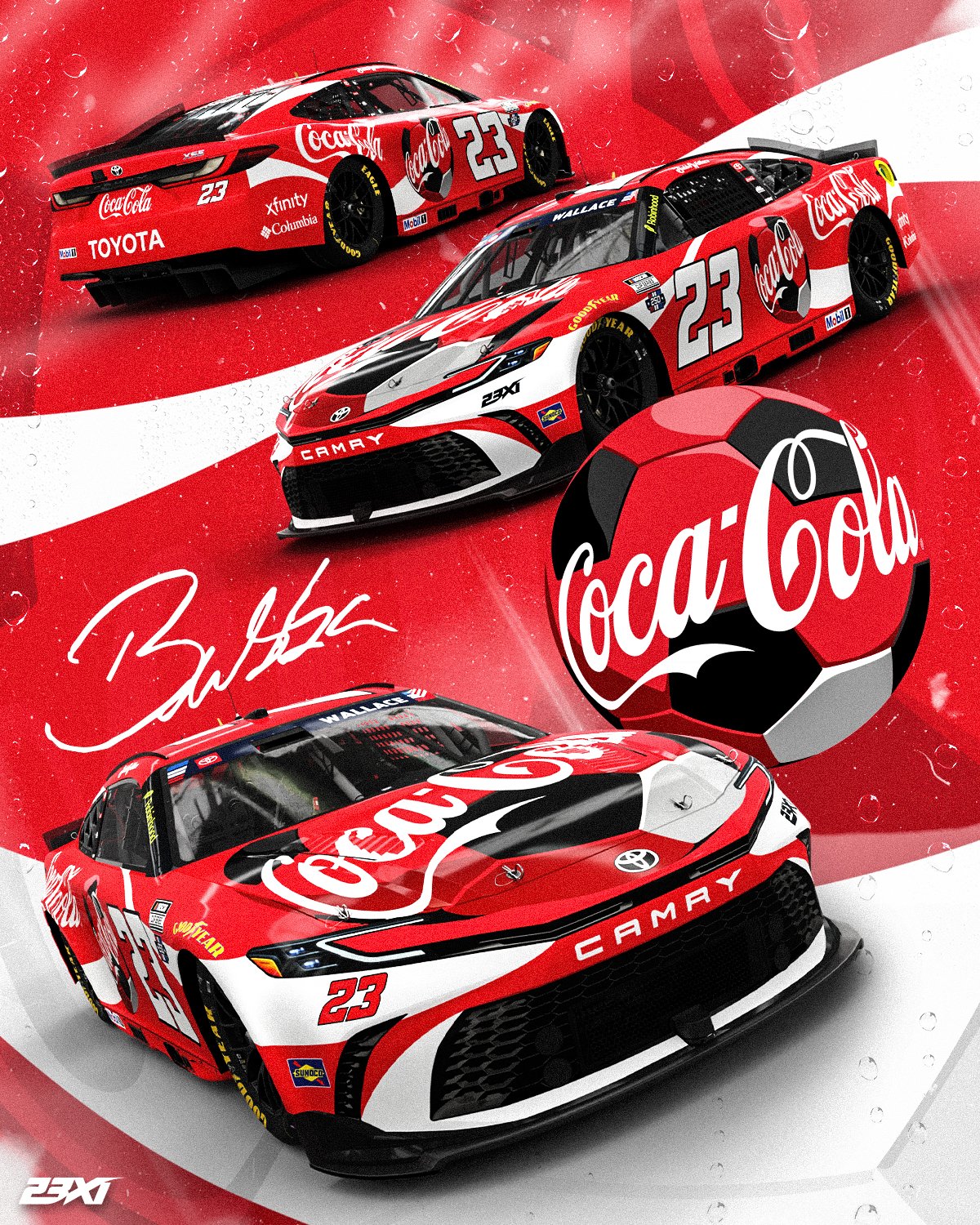 2026 Nws 23 Wallace Coca Cola