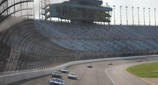 JOLIET, ILLINOIS - JULY 03: A general view of practice for the NASCAR Cup Series eero 400 at Chicagoland Speedway on July 03, 2026 in Joliet, Illinois. (Photo by James Gilbert/Getty Images) | Getty Images