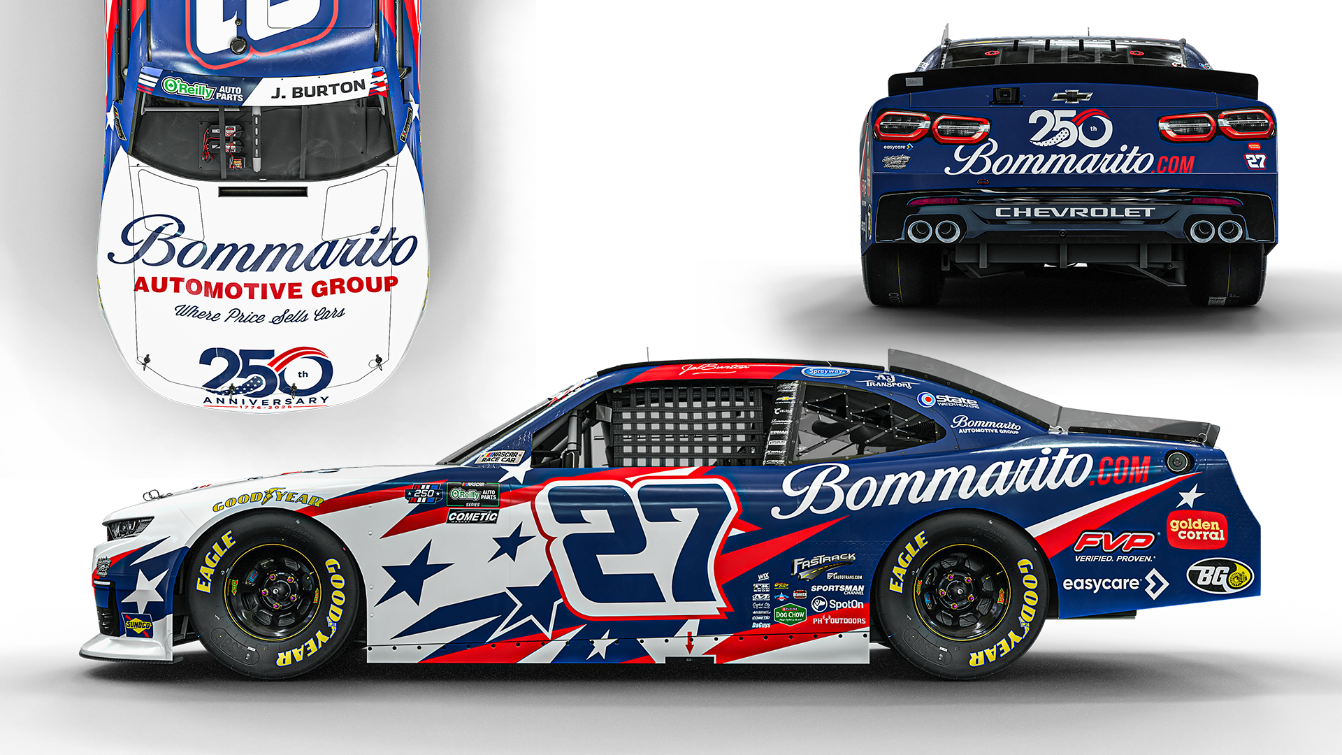 Jeb Burton Chicagoland Scheme