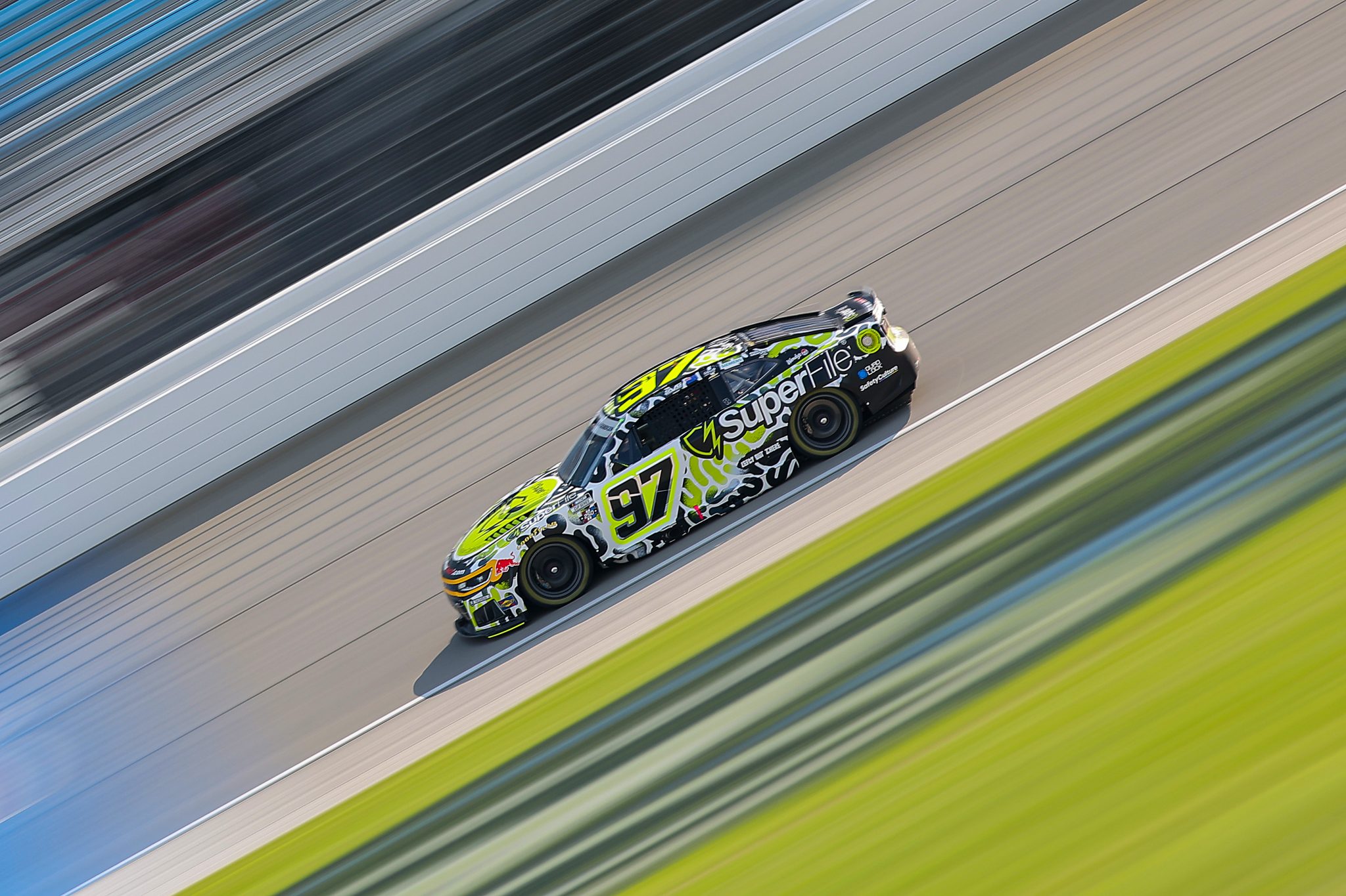 JOLIET, ILLINOIS - JULY 03: Shane Van Gisbergen, driver of the #97 SuperFile x Lefty Out There Chevrolet, drives during practice for the NASCAR Cup Series eero 400 at Chicagoland Speedway on July 03, 2026 in Joliet, Illinois. (Photo by Jonathan Bachman/Getty Images) | Getty Images