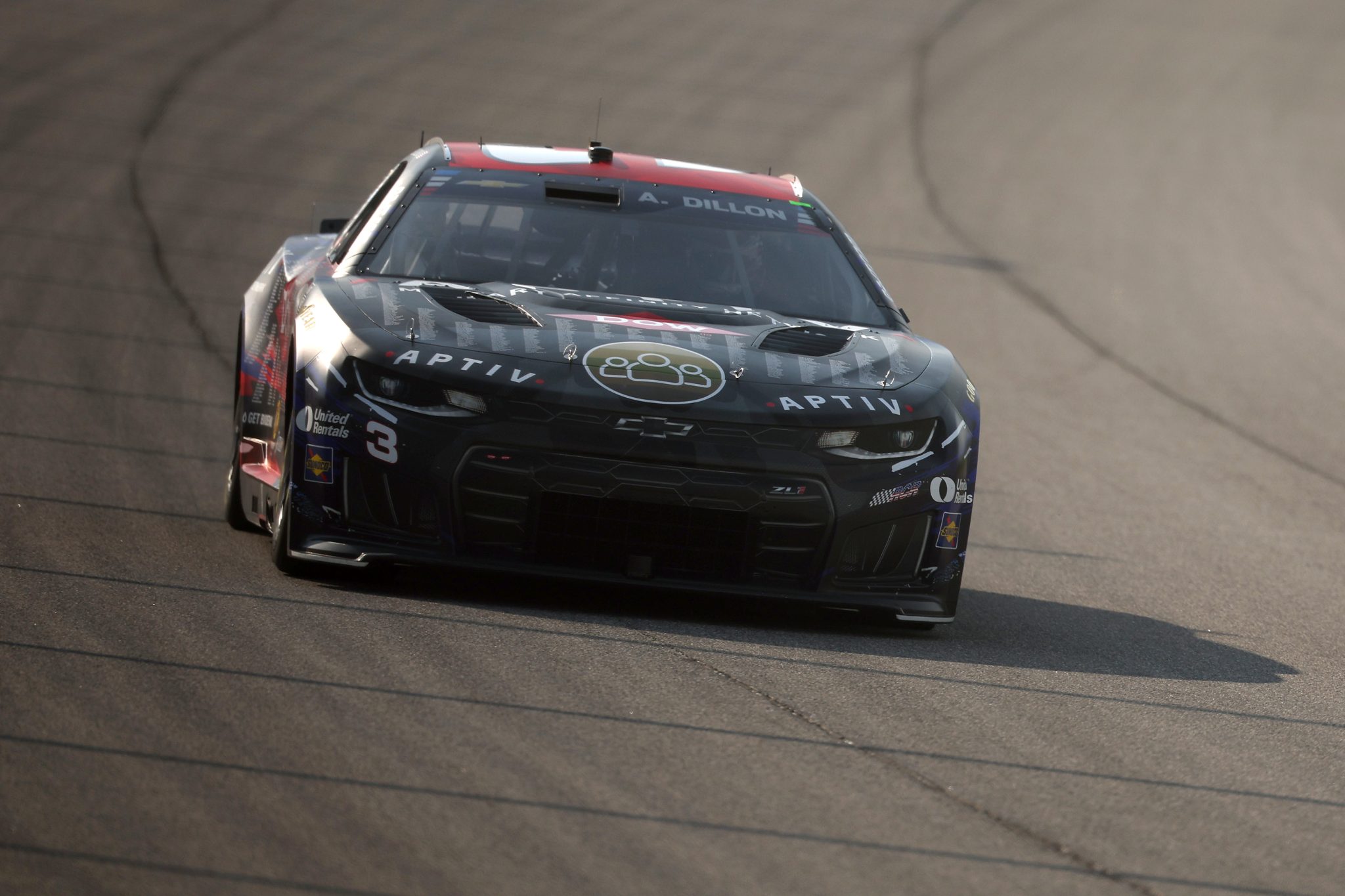 JOLIET, ILLINOIS - JULY 03: Austin Dillon, driver of the #3 Dow Veterans Chevrolet, drives during practice for the NASCAR Cup Series eero 400 at Chicagoland Speedway on July 03, 2026 in Joliet, Illinois. (Photo by James Gilbert/Getty Images) | Getty Images