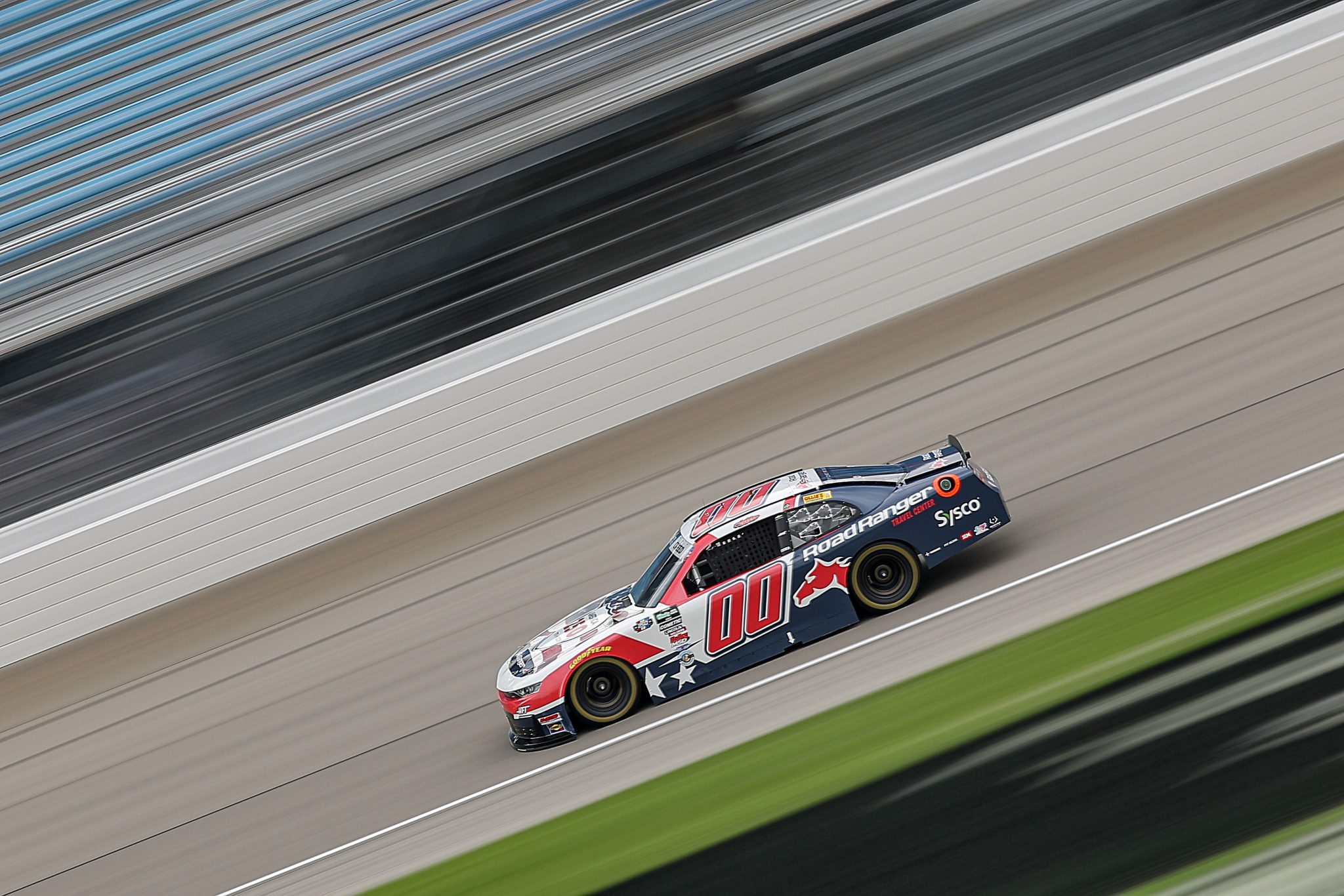 JOLIET, ILLINOIS - JULY 04: Sheldon Creed, driver of the #00 Road Ranger 250 Chevrolet, drives during practice for the NASCAR O'Reilly Auto Parts Series Cuervo 300 at Chicagoland Speedway on July 04, 2026 in Joliet, Illinois. (Photo by Jonathan Bachman/Getty Images) | Getty Images