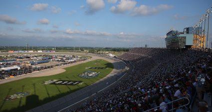 JOLIET, ILLINOIS - JULY 05: A general view of racing during the NASCAR Cup Series eero 400 at Chicagoland Speedway on July 05, 2026 in Joliet, Illinois. (Photo by Jonathan Bachman/Getty Images) | Getty Images