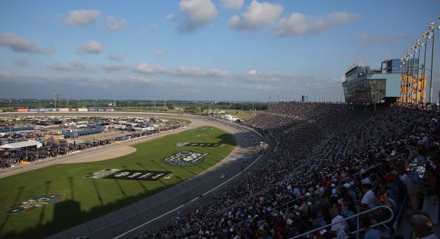 JOLIET, ILLINOIS - JULY 05: A general view of racing during the NASCAR Cup Series eero 400 at Chicagoland Speedway on July 05, 2026 in Joliet, Illinois. (Photo by Jonathan Bachman/Getty Images) | Getty Images