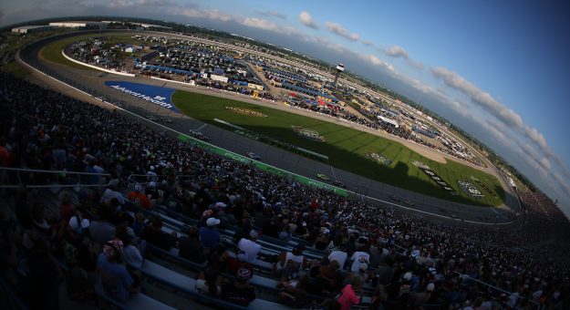 JOLIET, ILLINOIS - JULY 05: A general view of racing during the NASCAR Cup Series eero 400 at Chicagoland Speedway on July 05, 2026 in Joliet, Illinois. (Photo by Jonathan Bachman/Getty Images) | Getty Images