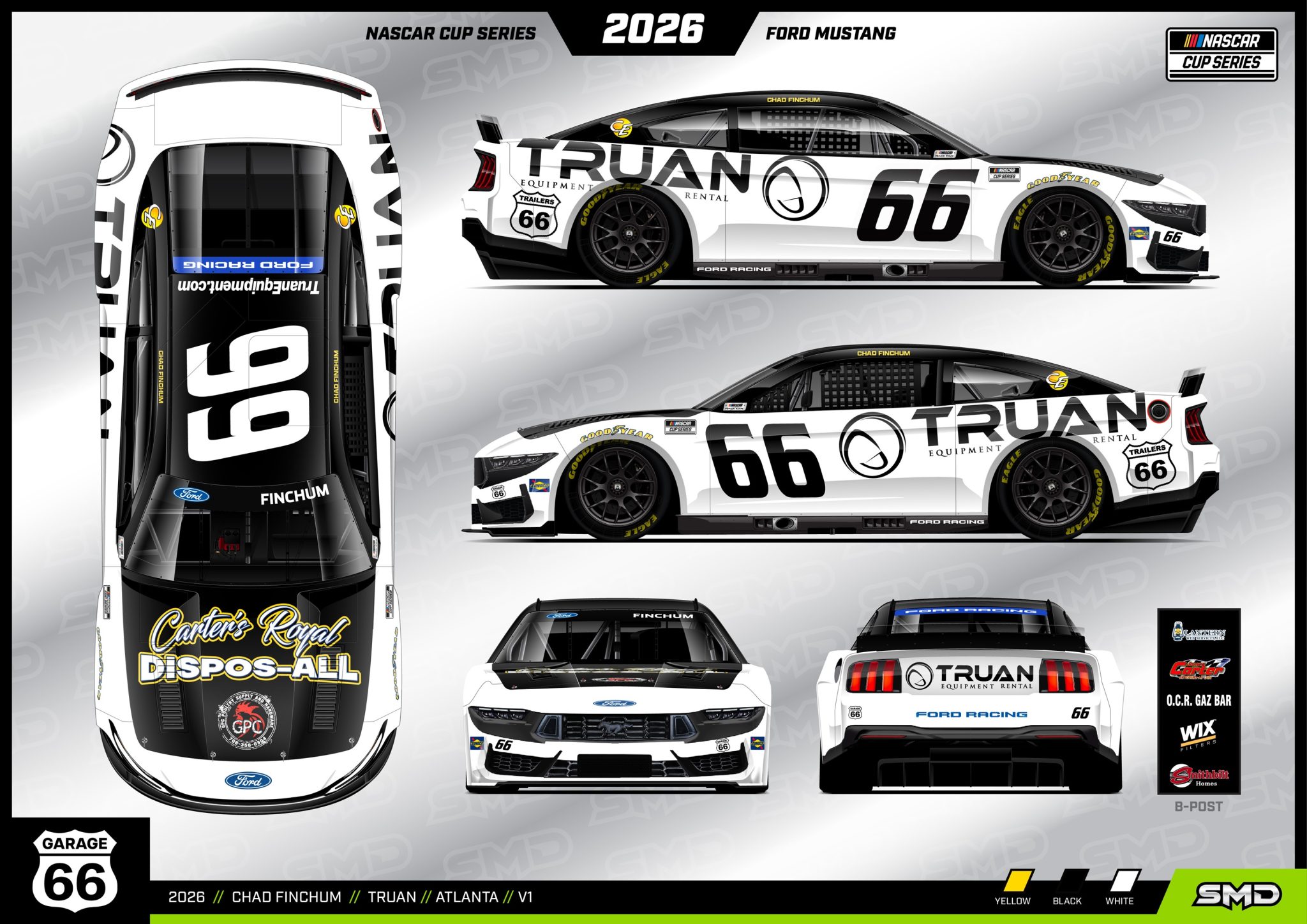 2026 Cup Mustang Truan Atl V1