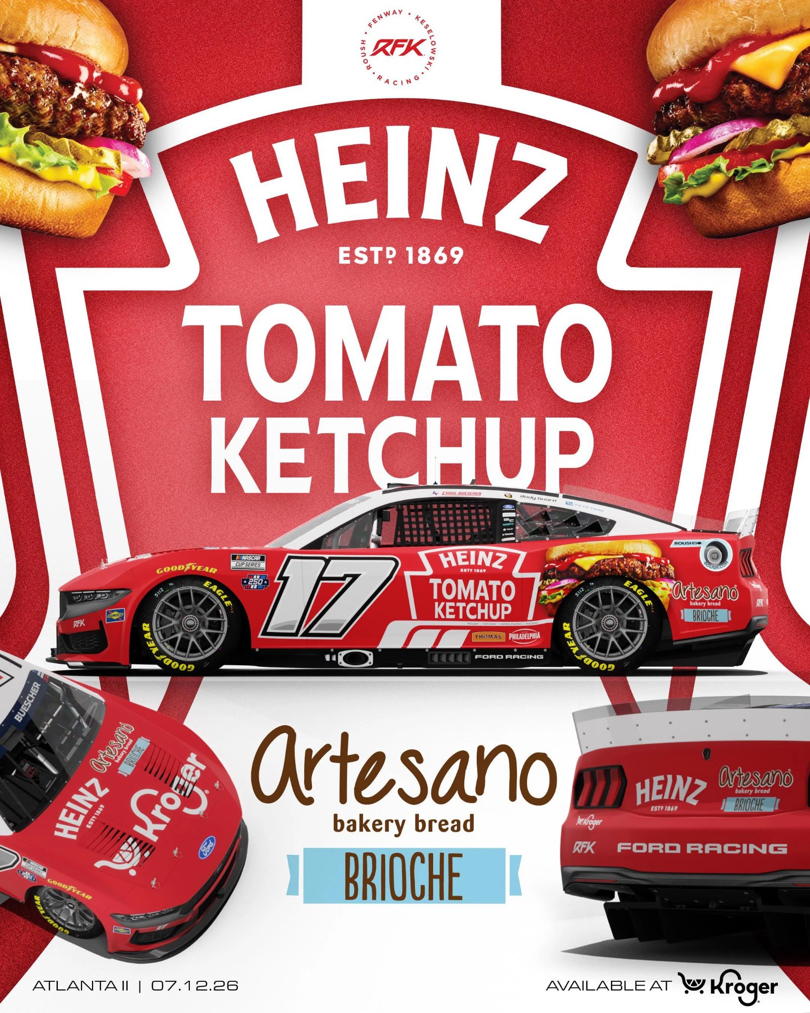 Chris Buescher Atlanta Scheme